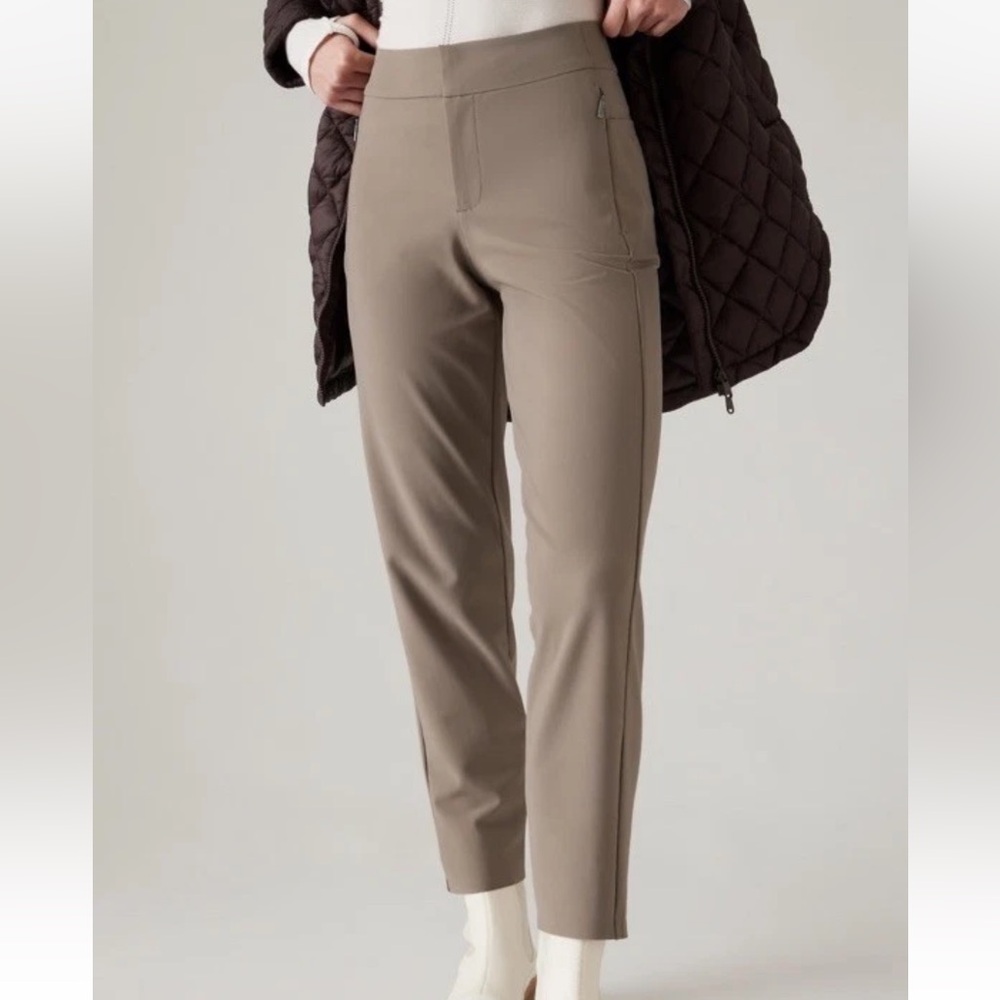 Athleta Stellar Trouser Ankle Pants Pyrite